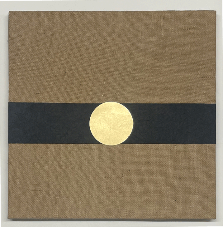 Gold leaf black & brown