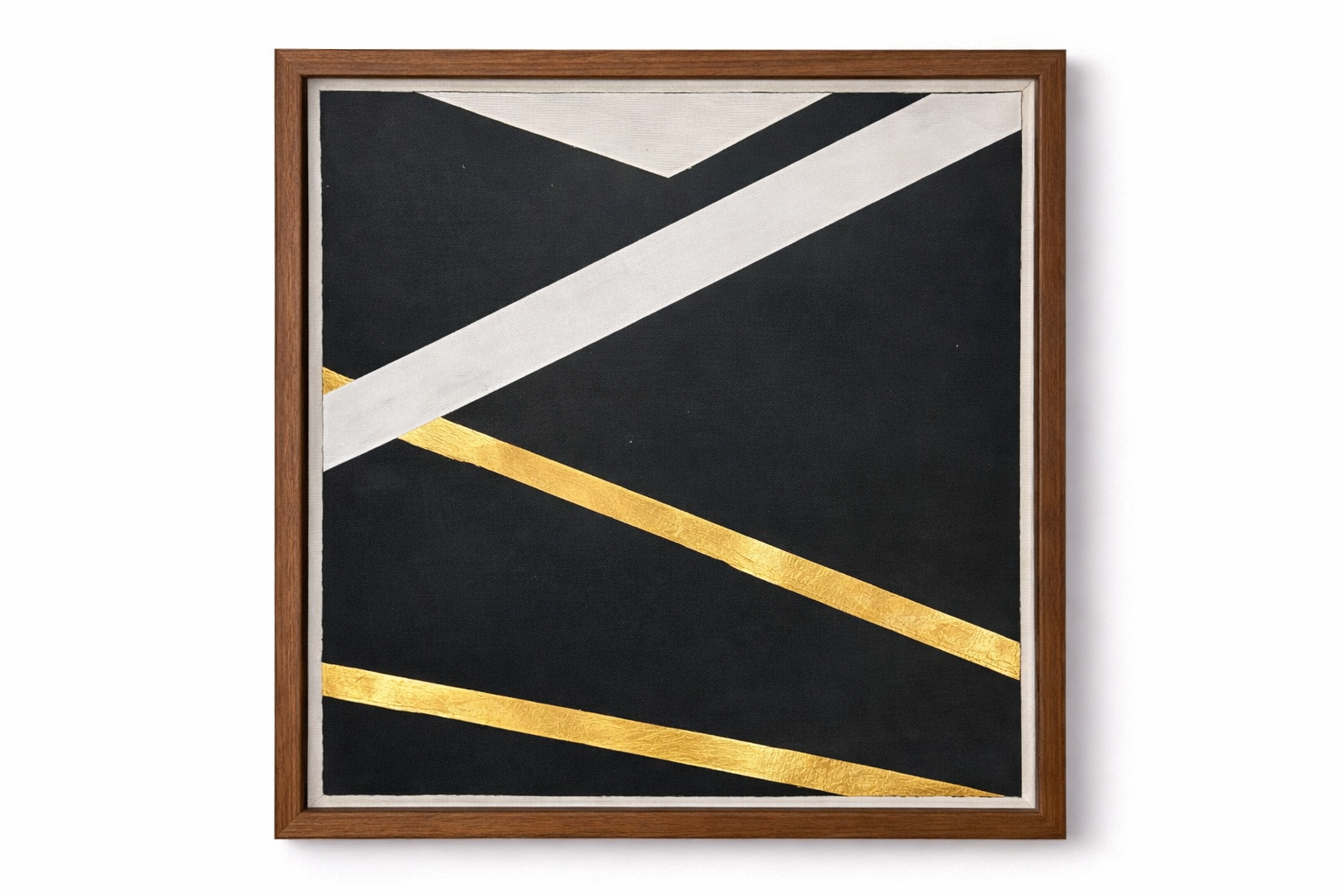 Vicentano B&W Gold Leaf, diptych2